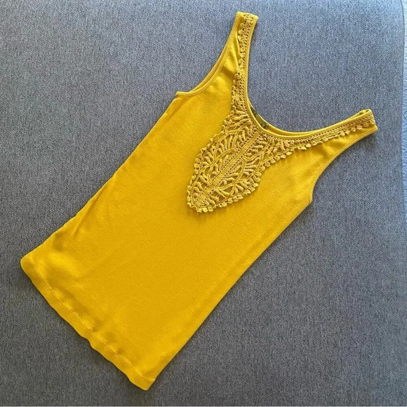 Prana Embroidered Front Tank Top XS - Picture 3 of 5